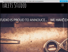 Tablet Screenshot of facetsstudio.com